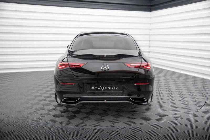 Maxton Design Hinten Splitter (mit einem vertikalem balken) Mercedes-Benz CLA Coupe C118