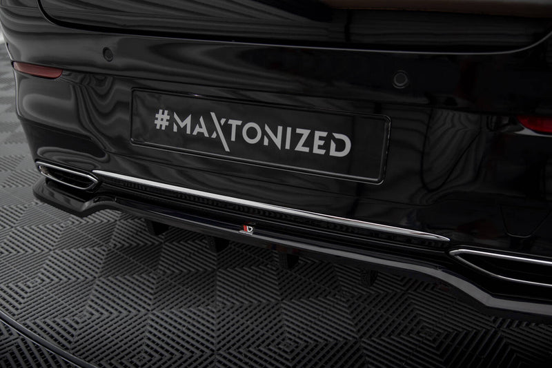 Maxton Design Hinten Splitter (mit einem vertikalem balken) Mercedes-Benz CLA Coupe C118