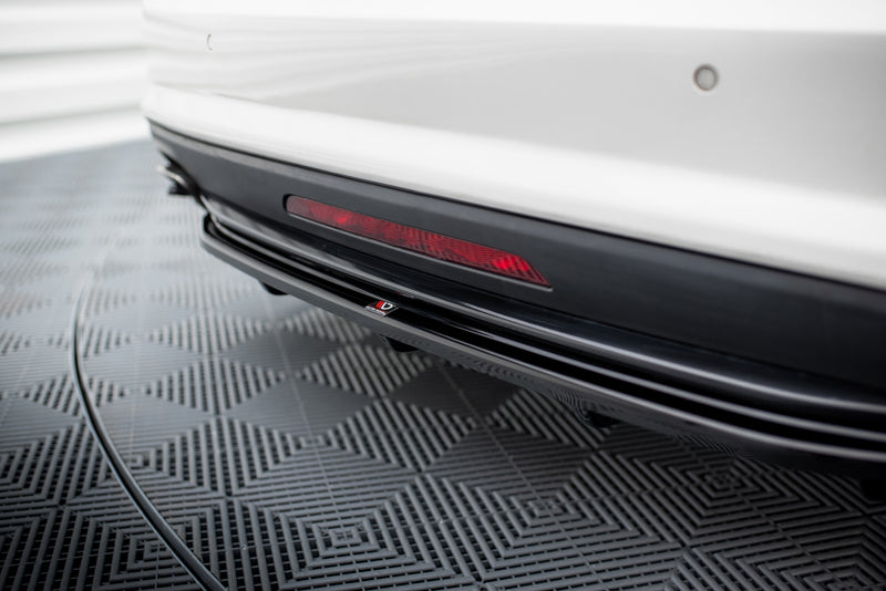 Maxton Design Hinten Splitter (mit einem vertikalem balken) Mercedes-Benz CLS AMG-Line C218