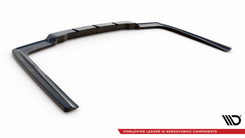 Maxton Design Hinten Splitter (mit einem vertikalem balken) Mercedes-Benz E63 AMG Sedan W212 Facelift