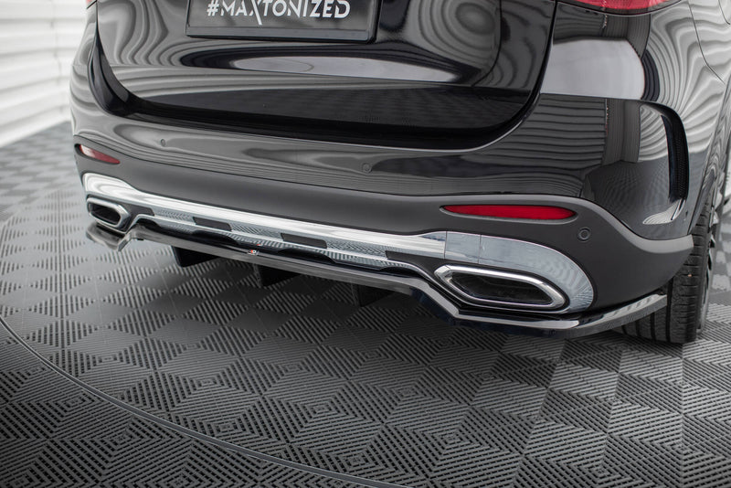 Maxton Design Hinten Splitter (mit einem vertikalem balken) Mercedes-Benz GLC AMG-Line X254