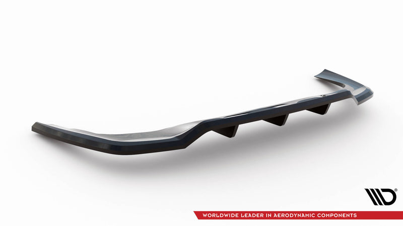 Maxton Design Hinten Splitter (mit einem vertikalem balken) Mercedes-Benz GLC Coupe AMG-Line C254