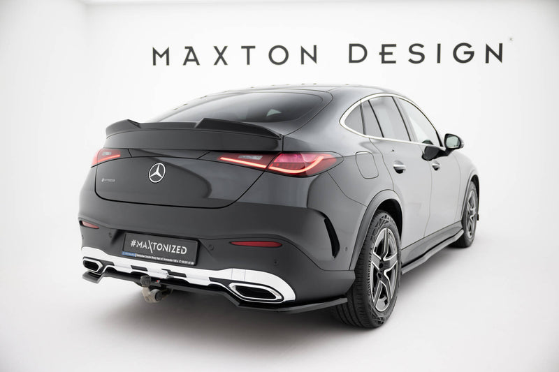 Maxton Design Hinten Splitter (mit einem vertikalem balken) Mercedes-Benz GLC Coupe AMG-Line C254