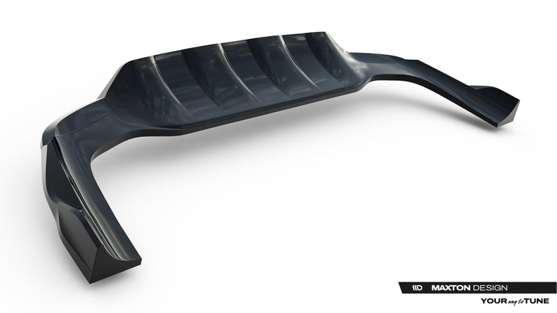 Maxton Design Rear Splitter (with vertical bars) Mercedes-Benz GLC Coupe C254