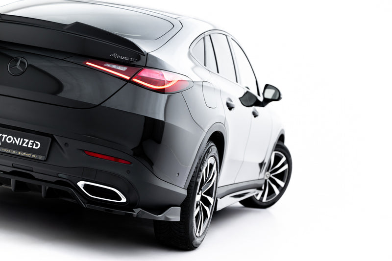 Maxton Design Rear Splitter (with vertical bars) Mercedes-Benz GLC Coupe C254