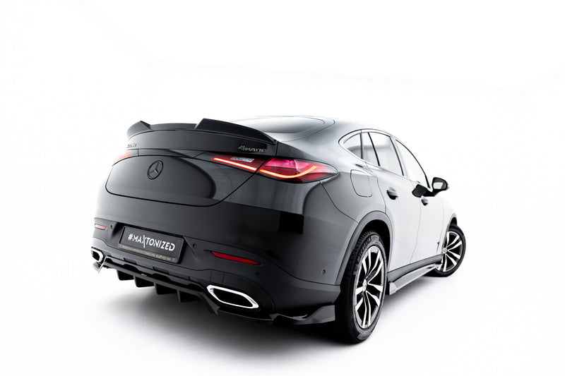 Maxton Design Rear Splitter (with vertical bars) Mercedes-Benz GLC Coupe C254