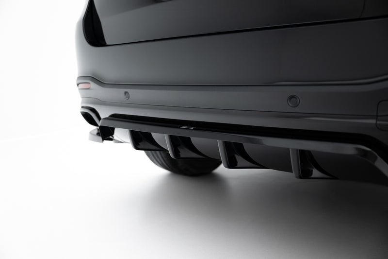 Maxton Design Rear Splitter (with one vertical bar) Mercedes-Benz GLE SUV AMG-Line W167 / W167 Facelift