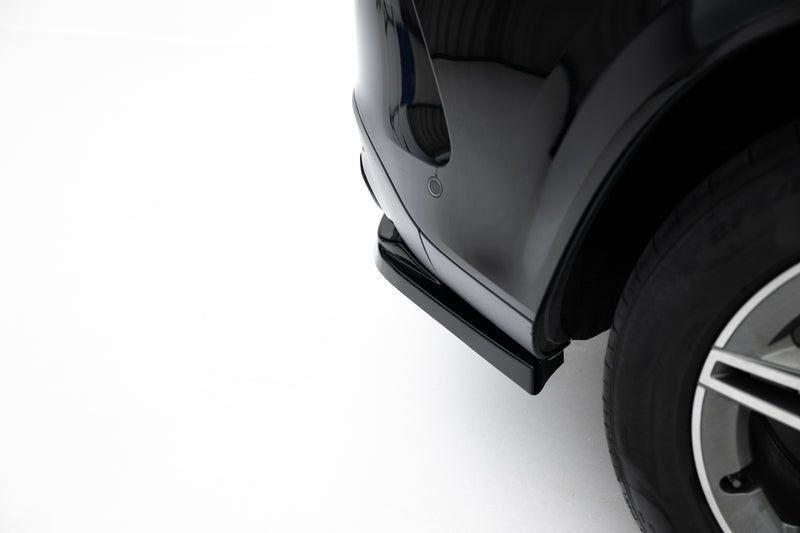 Maxton Design Rear Splitter (with one vertical bar) Mercedes-Benz GLE SUV AMG-Line W167 / W167 Facelift