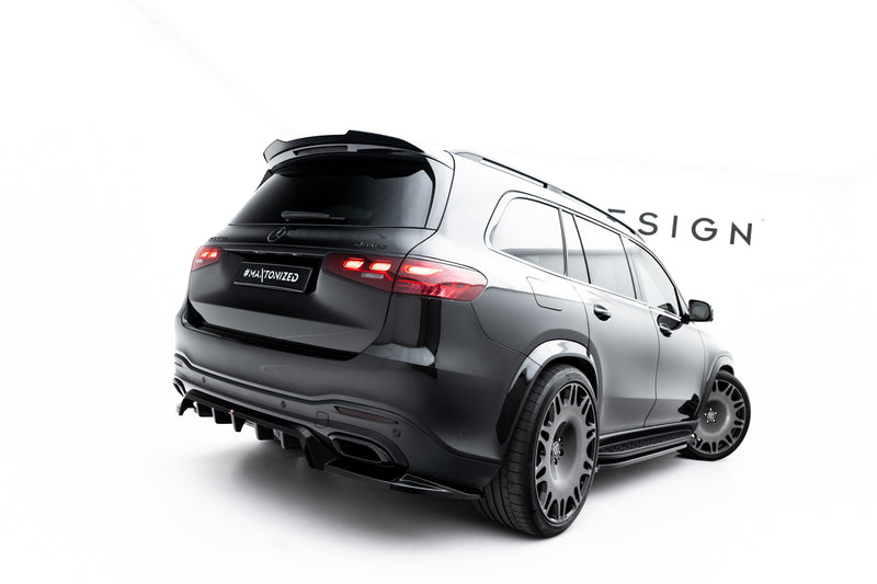 Maxton Design Hinten Splitter (mit einem vertikalem balken) Mercedes-Benz GLS AMG-Line X167 Facelift