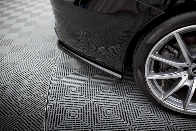 Maxton Design Hinten Splitter (mit einem vertikalem balken) Mercedes-Benz S Coupe AMG-Line C217 Facelift