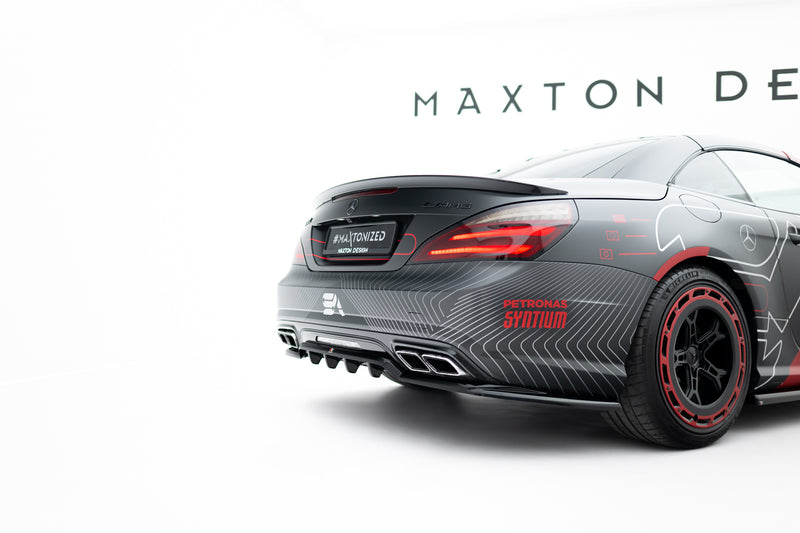 Maxton Design Hinten Splitter (mit einem vertikalem balken) Mercedes-Benz SL 63 AMG R231