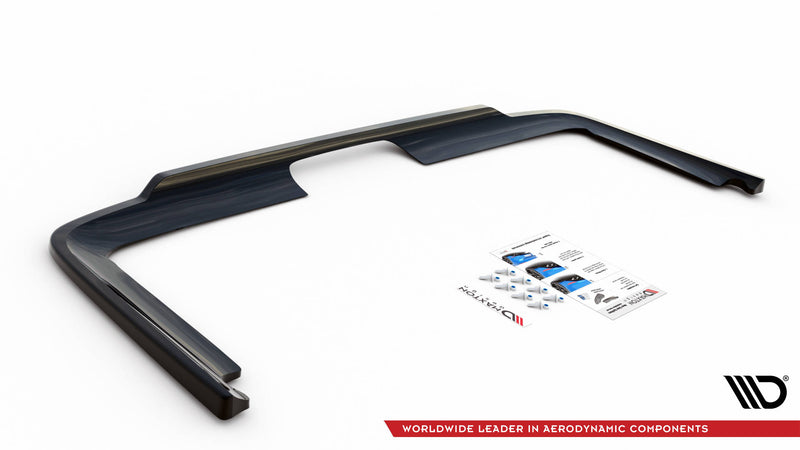 Maxton Design Hinten Splitter (mit einem vertikalem balken) Mercedes-Benz Vito / V W447 Facelift