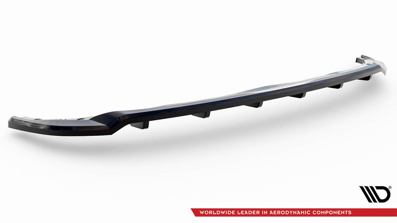 Maxton Design Rear Splitter (with one vertical bar) Opel Corsa - e F (Mk6)