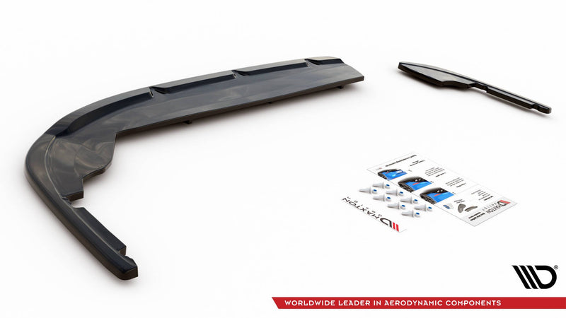 Maxton Design Hinten Splitter (mit einem vertikalem balken) Peugeot 508 Diesel Mk2