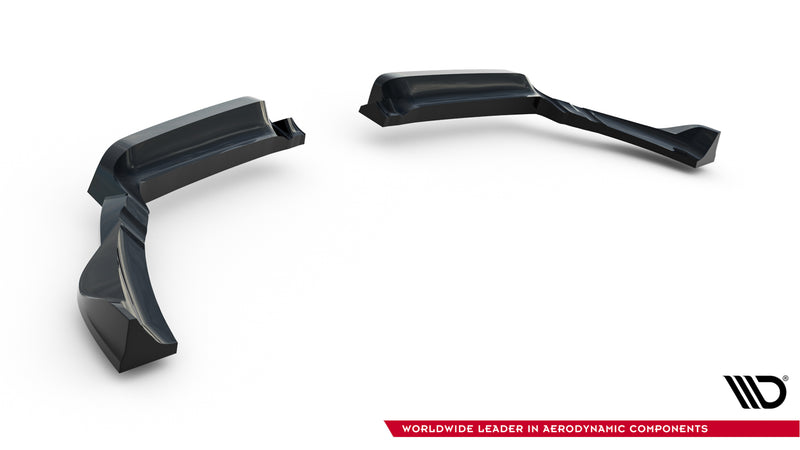 Maxton Design Hinten Splitter (mit einem vertikalem balken) Porsche 718 Cayman GTS 982c