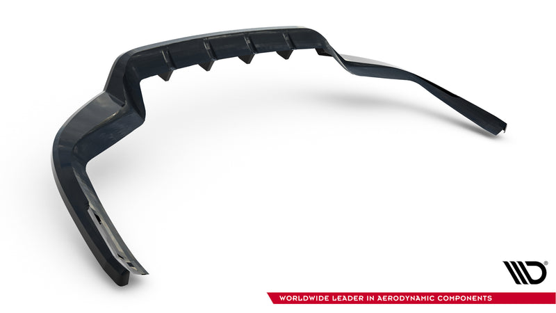 Maxton Design Hinten Splitter (mit einem vertikalem balken) Porsche Panamera GTS Sport Turismo 971 Facelift