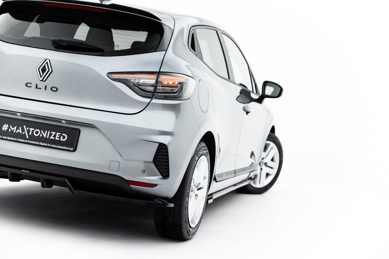 Maxton Design Rear Splitter (with a vertical bar) Renault Clio Mk5 Facelift
