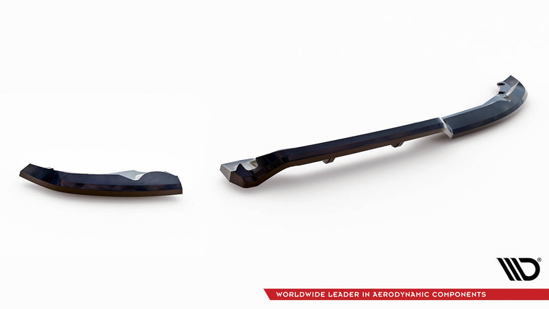 Maxton Design Hinten Splitter (mit einem vertikalem balken) Renault Clio R.S. Line Mk5