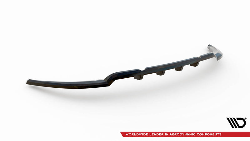 Maxton Design Hinten Splitter (mit einem vertikalem balken) Renault Megane GT MK3 Facelift
