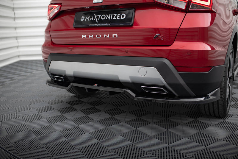 Maxton Design Rear Splitter (with one vertical bar) Seat Arona FR Mk1