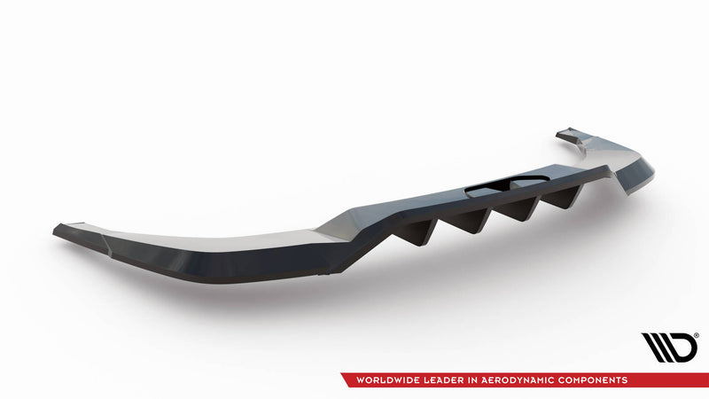 Maxton Design Hinten Splitter (mit einem vertikalem balken) Skoda Enyaq Coupe iV RS