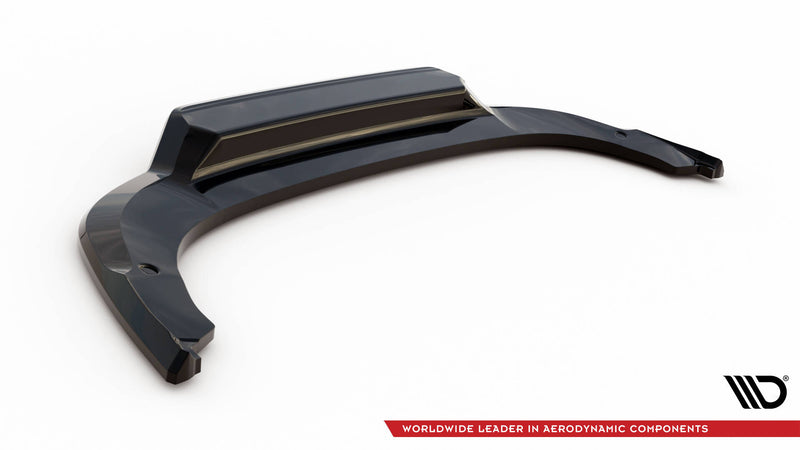 Maxton Design Hinten Splitter (mit einem vertikalem balken) Skoda Kodiaq Sportline Mk1 / Mk1 Facelift