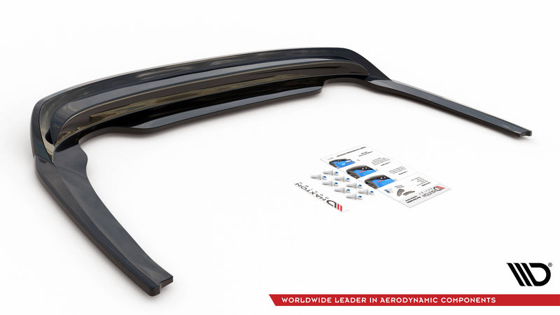 Maxton Design Hinten Splitter (mit einem vertikalem balken) Skoda Octavia Mk4