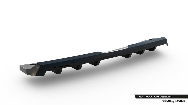 Maxton Design Rear Splitter (with vertical bars) Subaru WRX STI Mk2