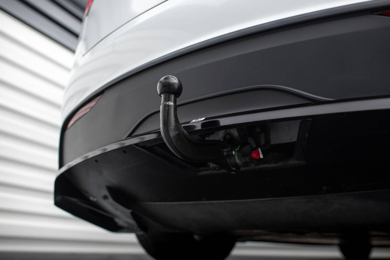 Maxton Design Hinten Splitter (mit einem vertikalem balken) Tesla Model X Mk1 Facelift