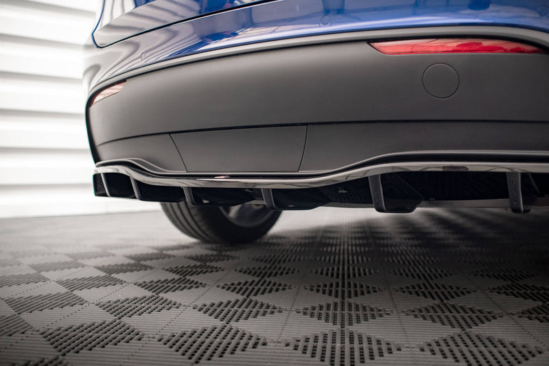 Maxton Design Hinten Splitter (mit einem vertikalem balken) Tesla Model Y