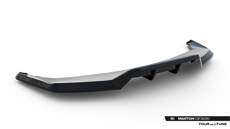 Maxton Design Rear Splitter (with a vertical bar) Tesla Model Y Premium Mk1 Facelift