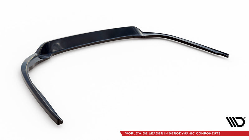 Maxton Design Rear Splitter (with one vertical bar) Toyota Avensis Sedan Mk3 Facelift