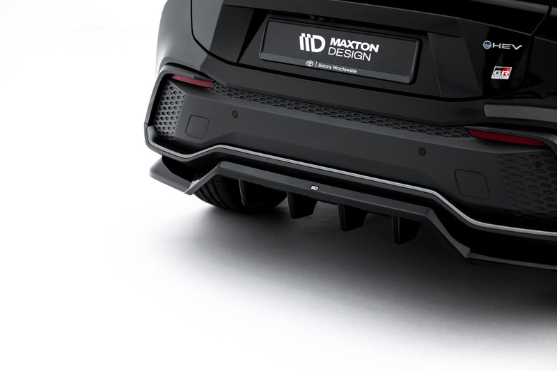 Maxton Design Rear Splitter (with a vertical bar) Toyota C-HR Mk2