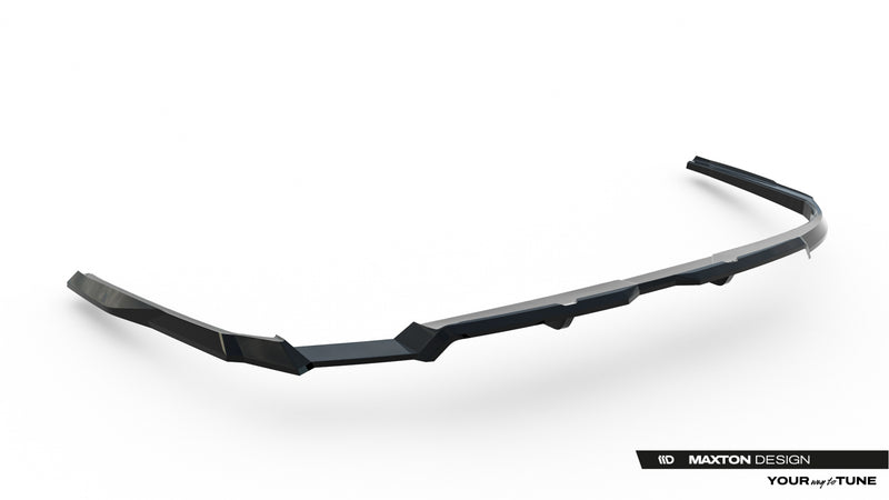 Maxton Design Rear Splitter (with a vertical bar) V.1 Audi A6 S-Line C9