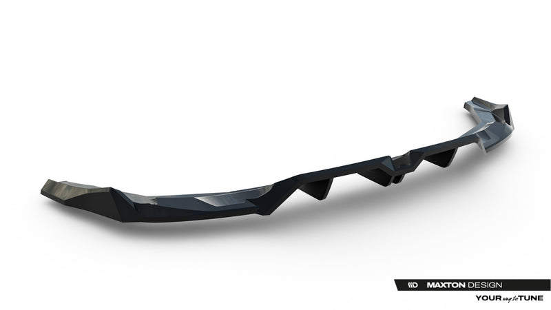 Maxton Design Rear Splitter (with a vertical bar) V.1 Audi RS3 Sportback 8Y Facelift