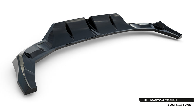 Maxton Design Rear Splitter (with a vertical bar) V.1 Audi RS3 Sportback 8Y Facelift