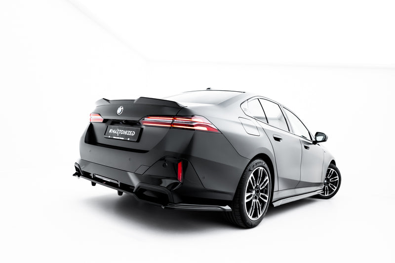 Maxton Design Hinten Splitter (mit einem vertikalem balken) V.1 BMW 5 / i5 M-Pack G60