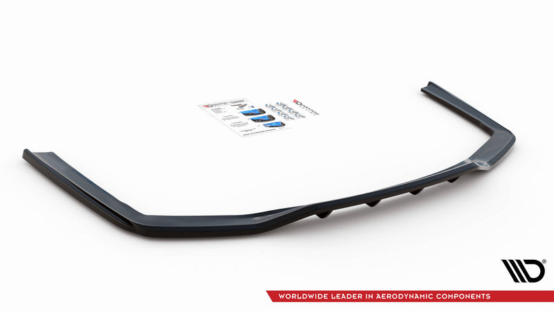 Maxton Design Hinten Splitter (mit einem vertikalem balken) V.1 BMW 7 M-Pack G11 / G12 Facelift