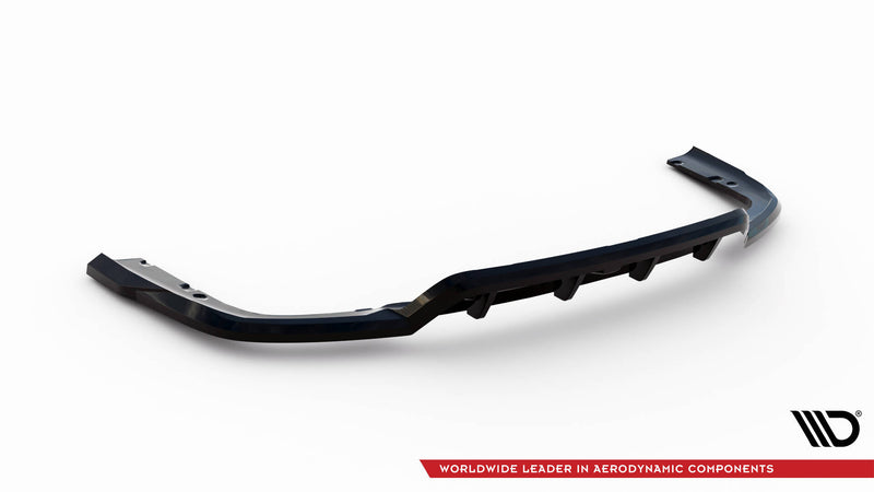 Maxton Design Rear Splitter (with one vertical bar) V.1 BMW X6 M-Pack G06 Facelift