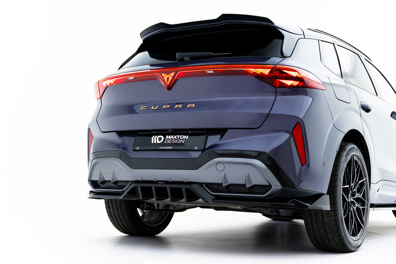 Maxton Design Rear Splitter (with vertical bars) V.1 Cupra Terramar Mk1 (version without tow bar)