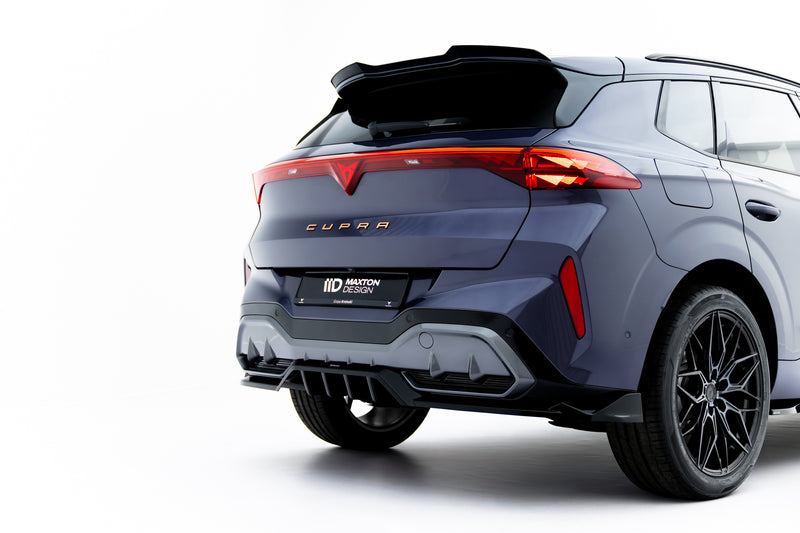 Maxton Design Rear Splitter (with vertical bars) V.1 Cupra Terramar Mk1 (version without tow bar)