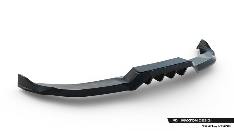 Maxton Design Rear Splitter (with vertical bars) V.1 Cupra Terramar Mk1 (version without tow bar)