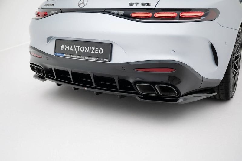 Maxton Design Hinten Splitter (mit einem vertikalem balken) V.1 Mercedes-AMG GT 63 C192