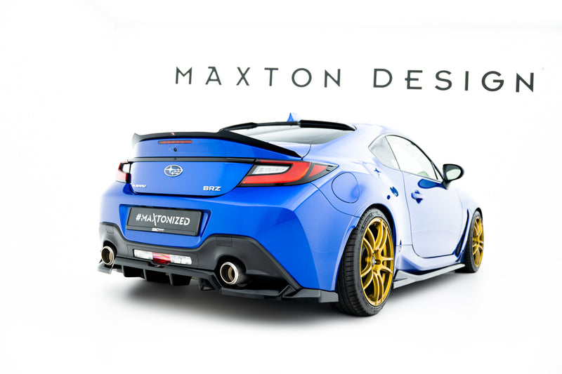 Maxton Design Hinten Splitter (mit einem vertikalem balken) V.1 Subaru BRZ Mk2