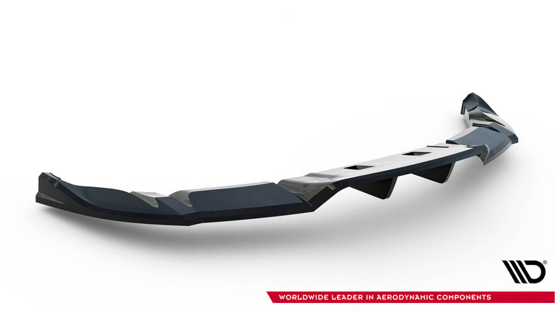 Maxton Design Hinten Splitter (mit einem vertikalem balken) V.1 Tesla Model 3 Performance Mk1 Facelift