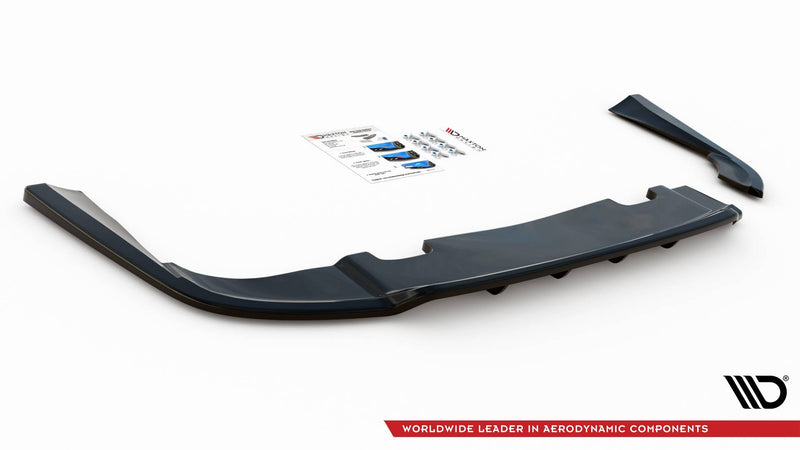 Maxton Design Hinten Splitter (mit einem vertikalem balken) V.1 Volvo V90 Mk2