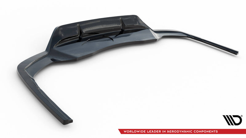 Maxton Design Hinten Splitter (mit einem vertikalem balken) V.2 Audi A4 S-Line B9 Facelift