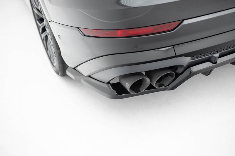 Maxton Design Hinten Splitter (mit einem vertikalem balken) V.2 Audi SQ8 / Q8 S-Line Mk1 Facelift