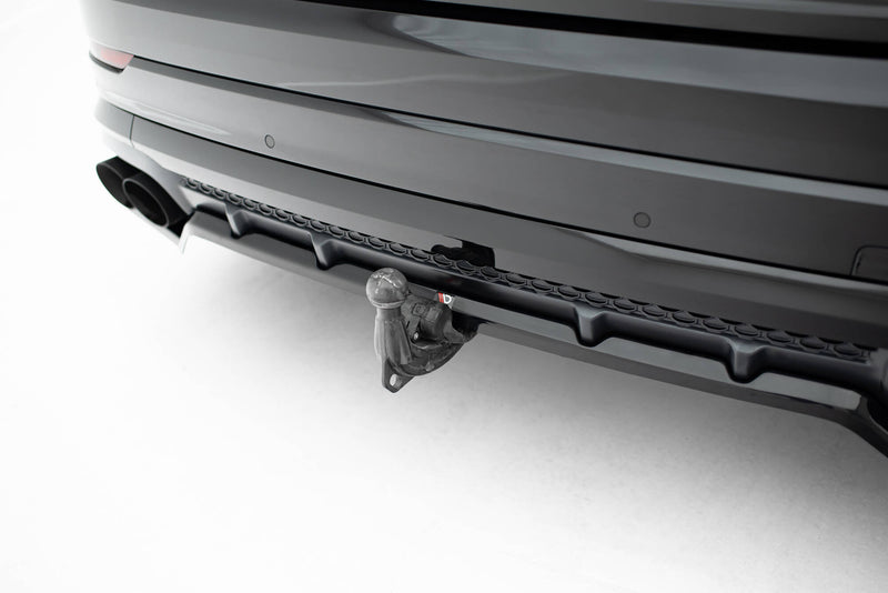 Maxton Design Hinten Splitter (mit einem vertikalem balken) V.2 Audi SQ8 / Q8 S-Line Mk1 Facelift