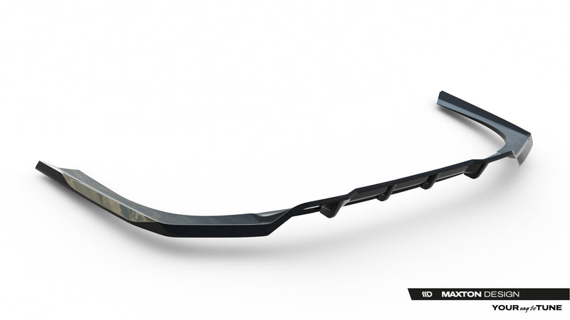 Maxton Design Rear Splitter (with a vertical bar) V.2 BMW 7 M-Pack G70